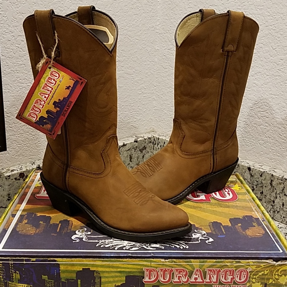 Durango Head West Women's Cowboy Boots 7.5M